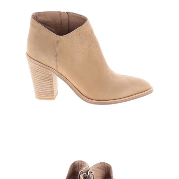 Vince Easton Nubuck Booties Sand 9M - Picture 5 of 6